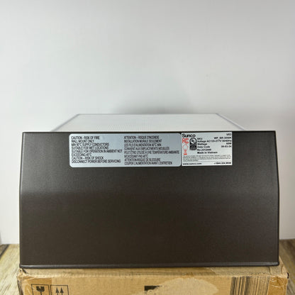 Outdoor LED Wall Pack Light Sunco 7600 Lumens 60W Aluminum Polycarbonate Dimmable 0-10V 17-Year Lifespan IP65 Brown