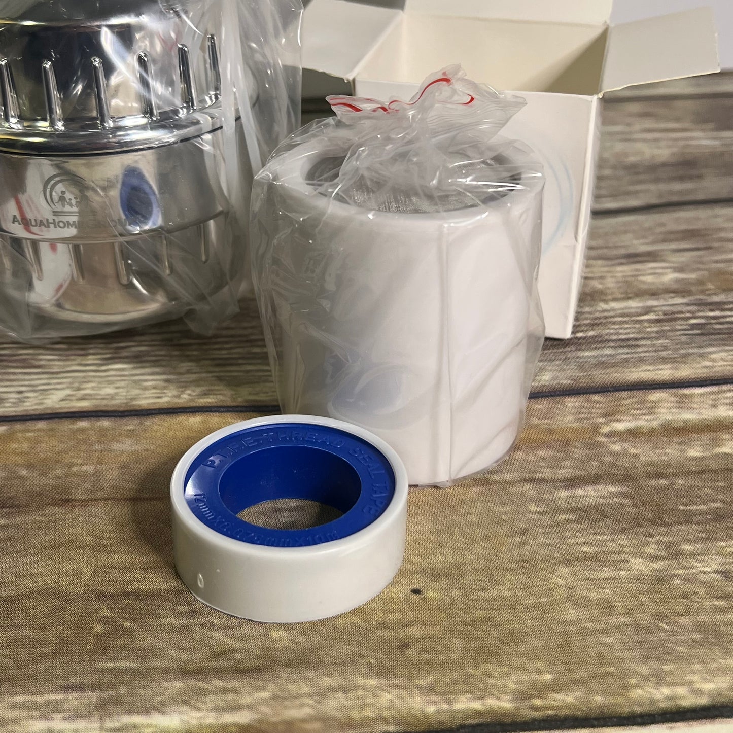 NIOB New Aqua Home Group Universal High Performance Shower Filter Chrome X0031TSIBB