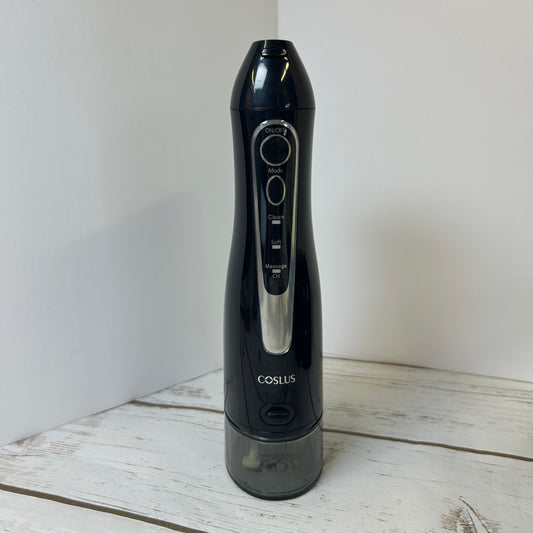 NIOB New COSLUS Cordless Water Dental Flosser, Portable Teeth Pick, 300ML Rechargeable Tooth Irrigator for Teeth Cleaning, Black