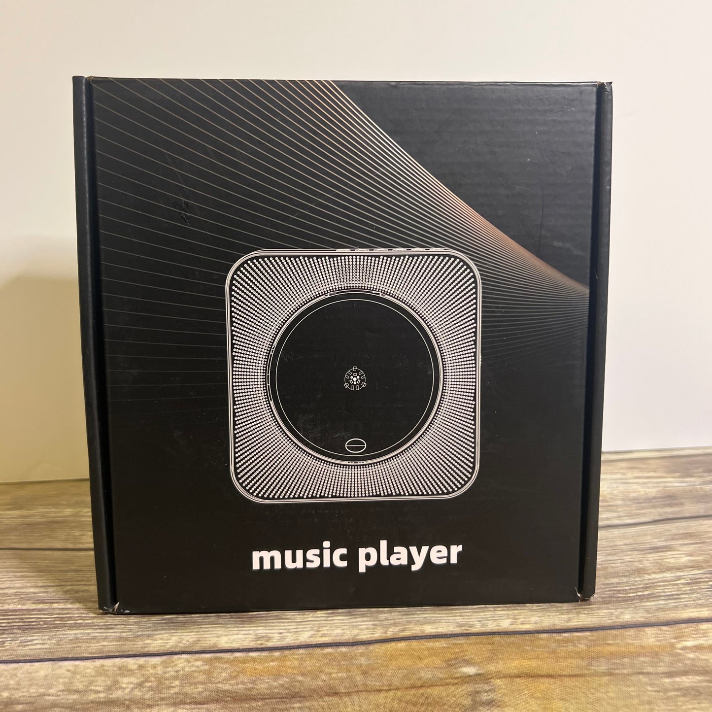 Gueray Portable Bluetooth Music Player CD Player FM Radio Model KC-806 ONLY BLACK ONE LEFT!!!