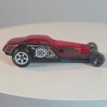 Hot Wheels 2015 Mattel Hi-Roller Red Model Car Die-Cast Collectible