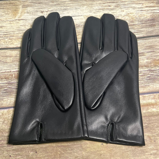 Downholme Classic Leather Cashmere Lined Gloves for Men