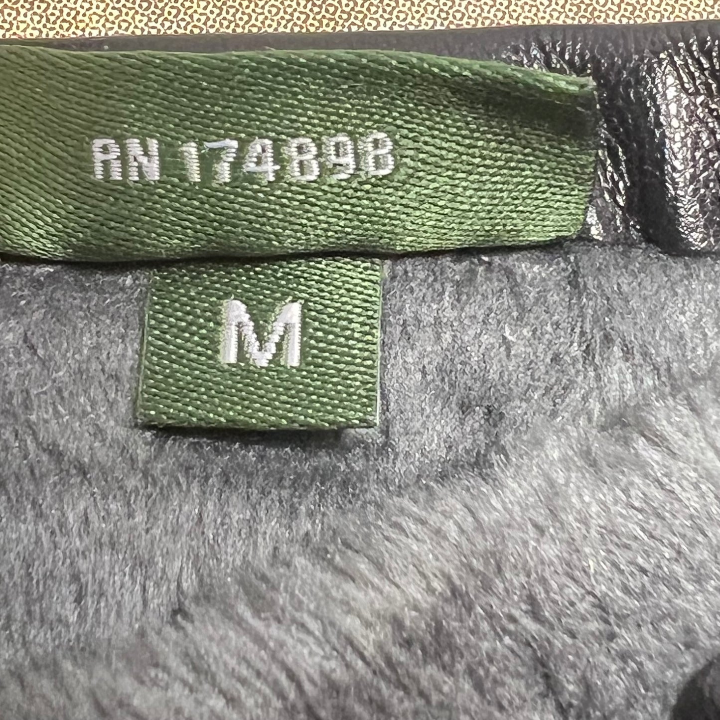 Downholme Classic Leather Cashmere Lined Gloves for Men