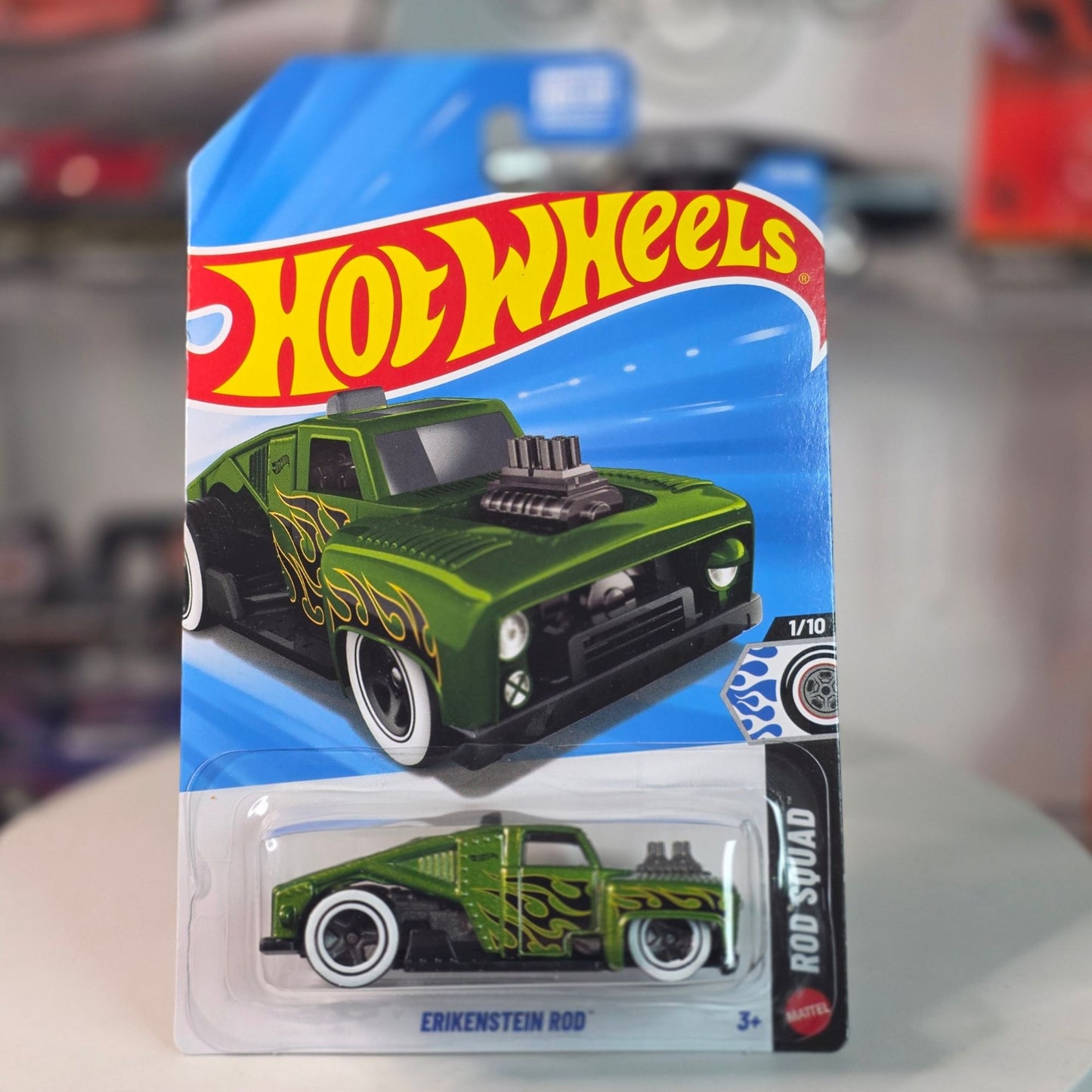 Hot Wheels 2026 Erikenstein Rod Green Rod Squad 1/10 117/250 MOC New