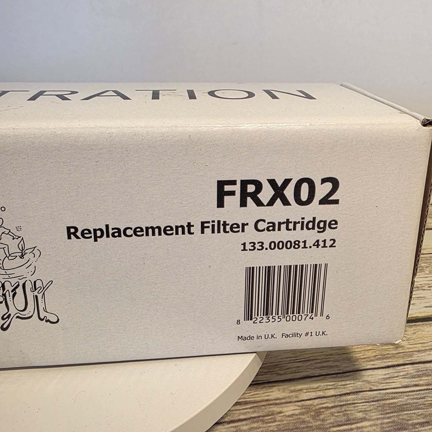 NIB New FRANKE Replacement Water Filter Cartridge FRX02 133.00081.412 Filtration