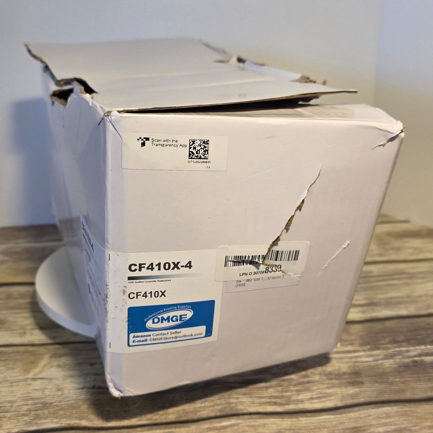 NIOB New DMGE CF410X-4 Replacement Toner Cartridges 100% Qualified Compatible Replacement Black Cyan Yellow Magenta