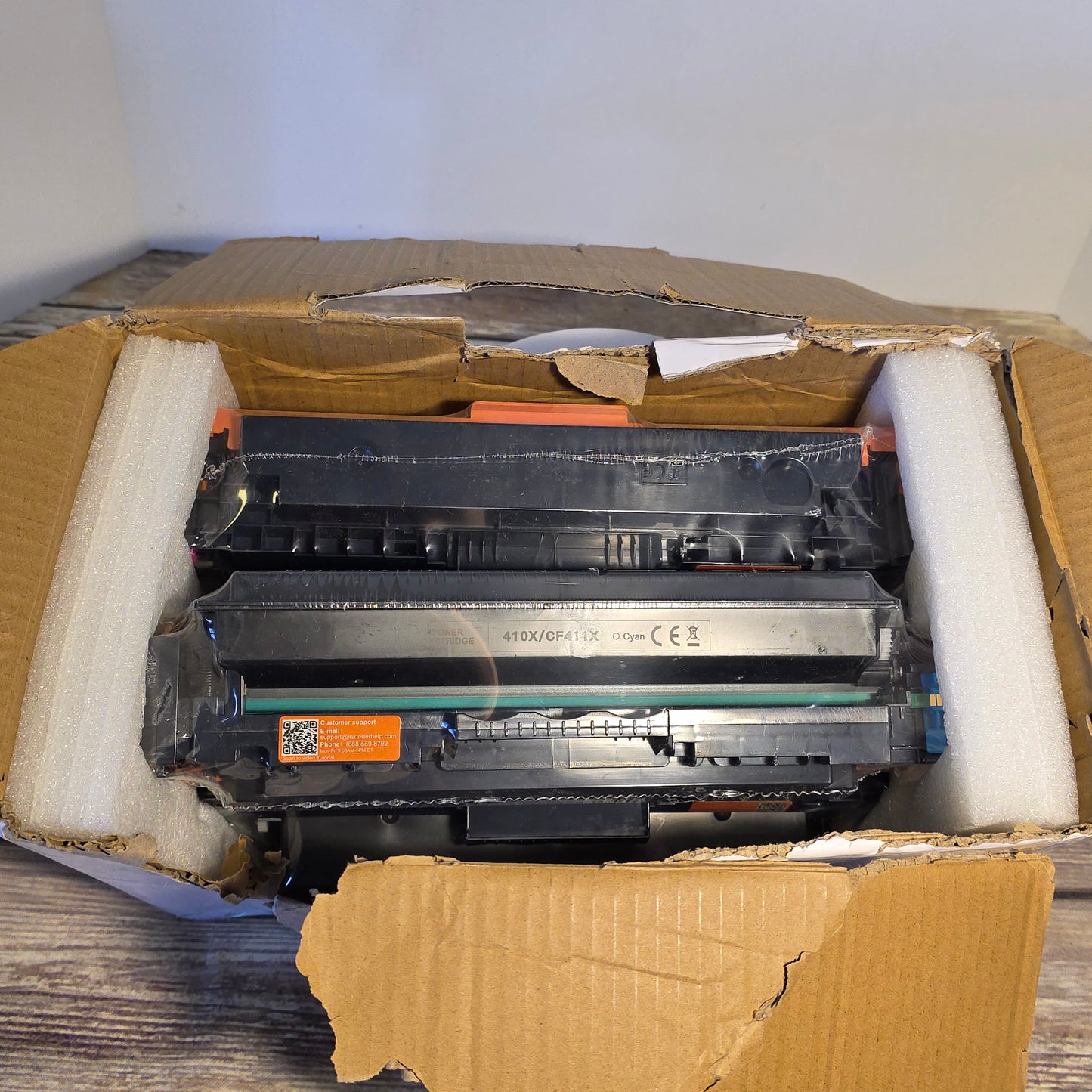 NIOB New DMGE CF410X-4 Replacement Toner Cartridges 100% Qualified Compatible Replacement Black Cyan Yellow Magenta