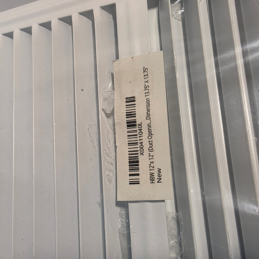 HVAC Premium 12''w X 12''h 3-Way AIR Supply Grille - Vent Cover & Diffuser