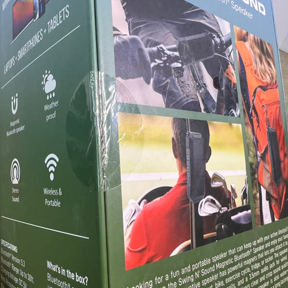 New MERCURY Swing ‘N Sound Magnetic Bluetooth Speaker