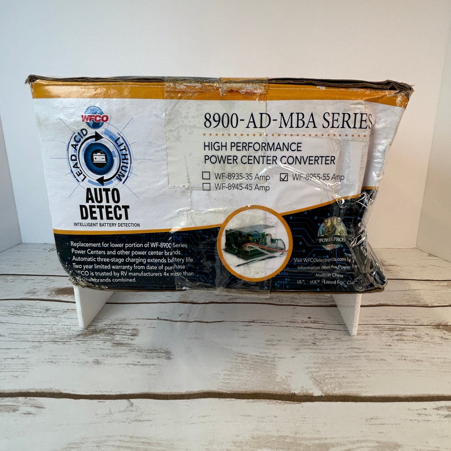 NIOB New WFCO WF-8955-AD-MBA Main Board Assembly for WF-8900-AD Series Power Center 55 Amp Black