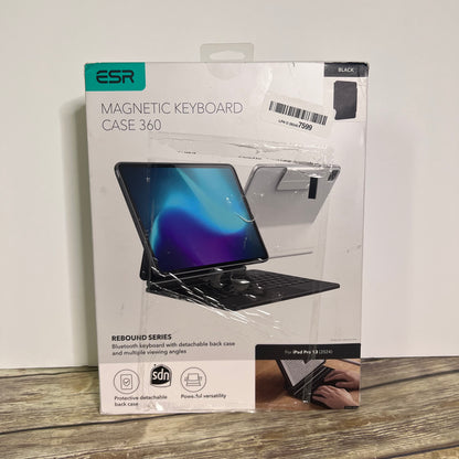 ESR Magnetic Keyboard Case 360 Rebound Series Bluetooth Wireless Keyboard iPad Pro 13 2024
