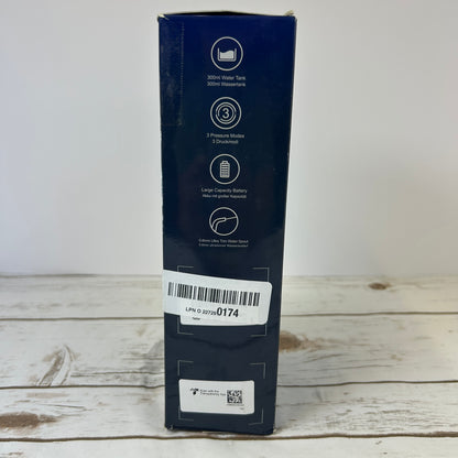 NIOB New COSLUS Cordless Water Dental Flosser, Portable Teeth Pick, 300ML Rechargeable Tooth Irrigator for Teeth Cleaning, Black