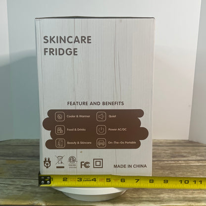Mini Fridge EAM-CZB01-WT Skincare Fridge Refrigerator