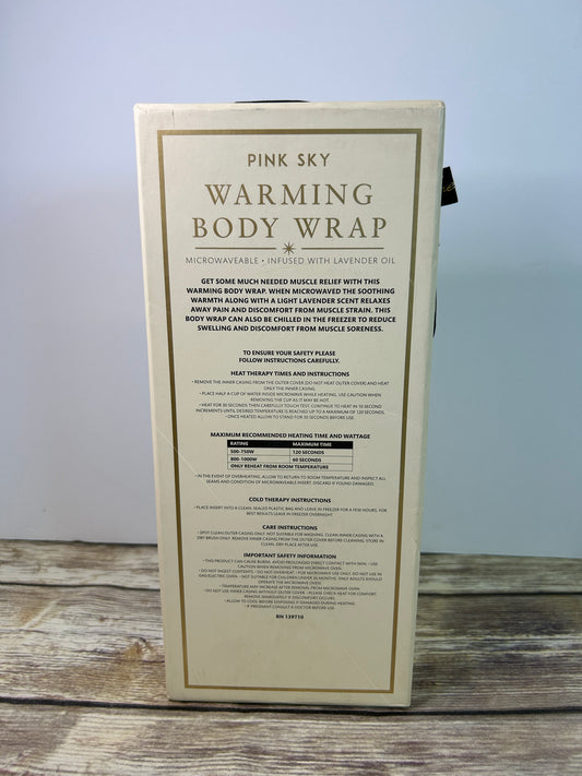 Pink Sky Luxe Faux Fur Warming + Cooling Body Wrap