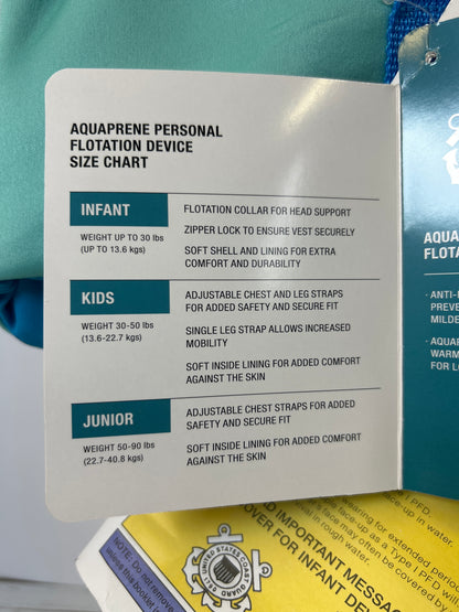 NWT New Speedo Infant Under 30lbs PFD Life Jacket Vest - Bee Cool