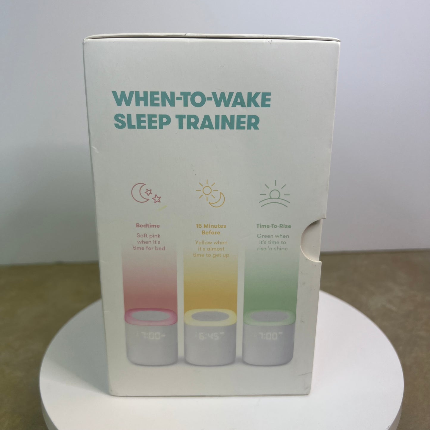 New Frida 3-In-1 Baby Sound Machine When-To-Wake Clock + Nightlight