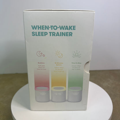 New Frida 3-In-1 Baby Sound Machine When-To-Wake Clock + Nightlight