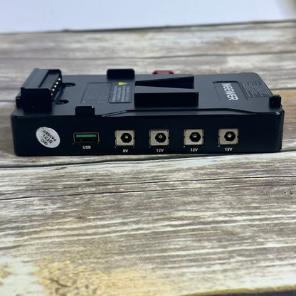 NIB New NEEWER VB-A1 V Mount Battery Adapter Plate 15mm Dual Rod Clamps SKU: 66603062