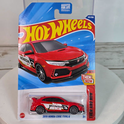 Hot Wheels 2018 Honda Civic Type R Diecast Model Car 1:64 Scale Collectible