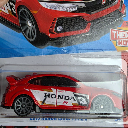 Hot Wheels 2018 Honda Civic Type R Diecast Model Car 1:64 Scale Collectible