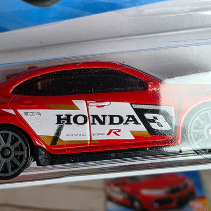 Hot Wheels 2018 Honda Civic Type R Diecast Model Car 1:64 Scale Collectible