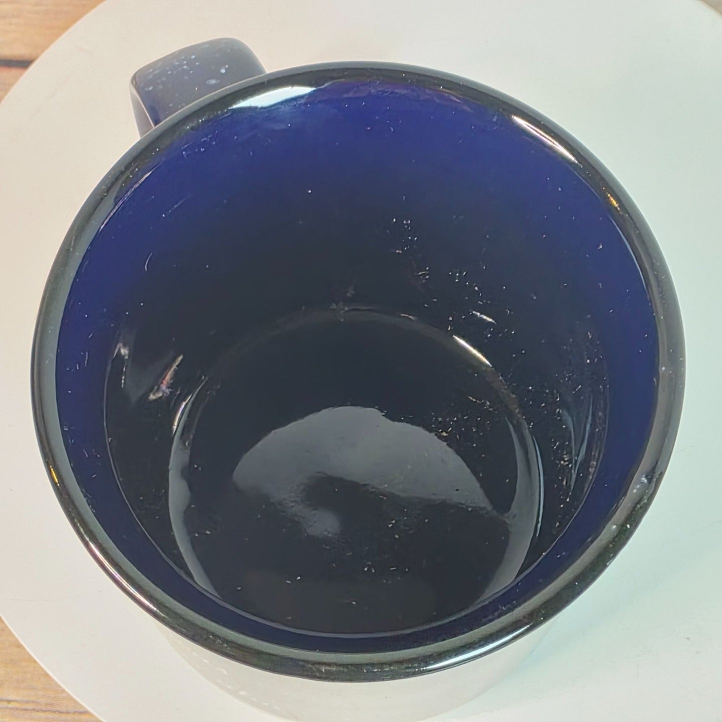 Vintage World Famous Back 40 Junction Blue Ceramic Mug