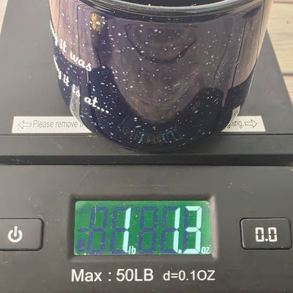 Vintage World Famous Back 40 Junction Blue Ceramic Mug