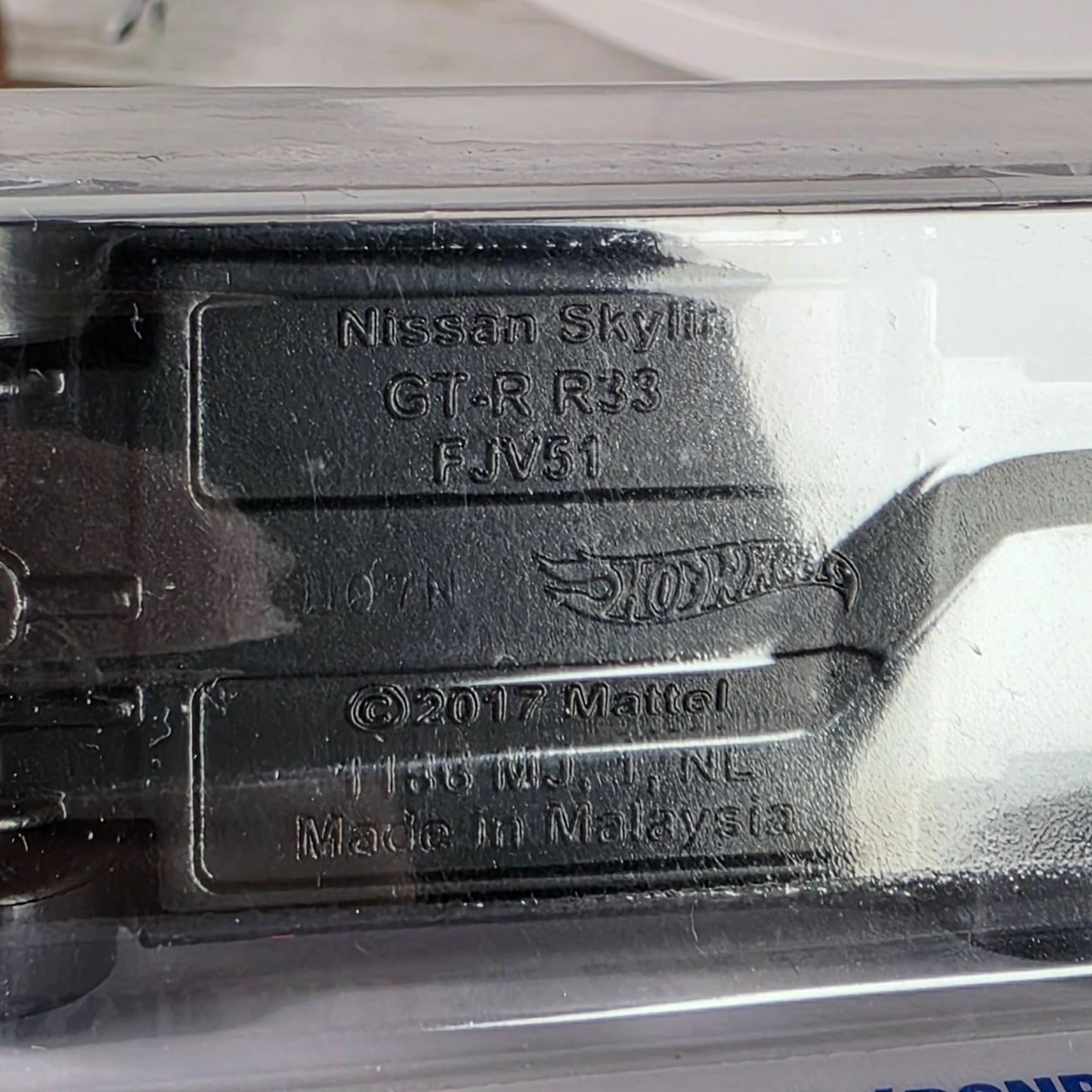 2025 Hot Wheels Nissan Skyline GT-R (BCNR33) Die-Cast 1:64 Scale Car With Vibrant Graphics