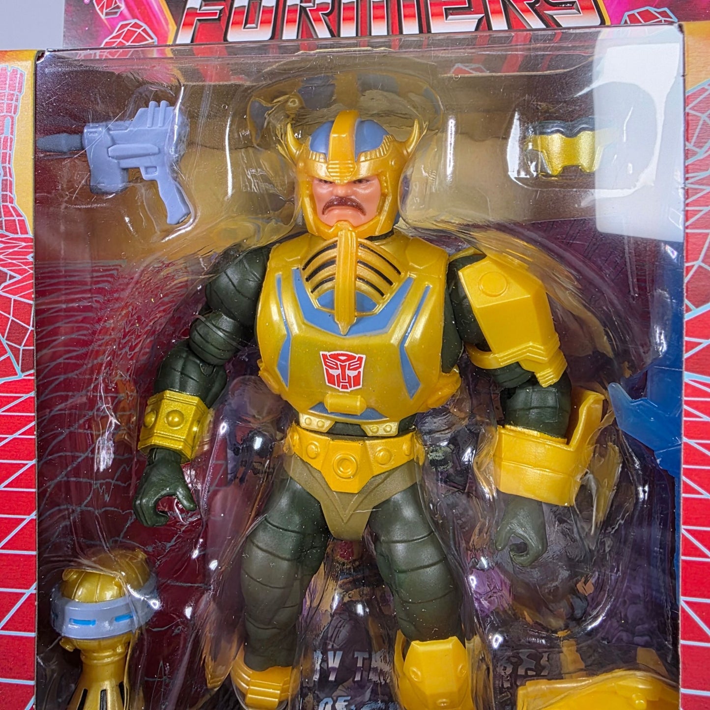 Masters Of The Universe X Transformers Bumblebee Armor Man-At-Arms Action Figure