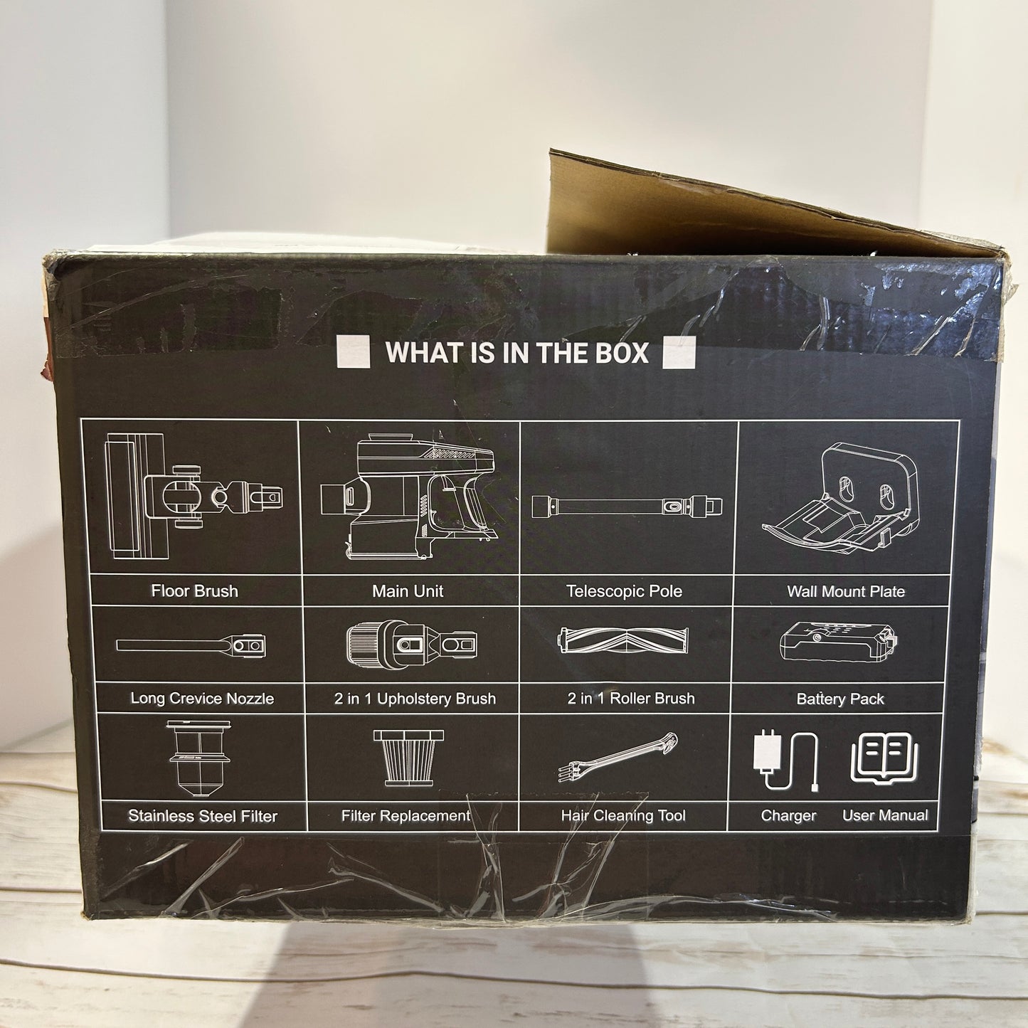 NIOB New CHEBIO A16 Cordless Stick Vacuum Red