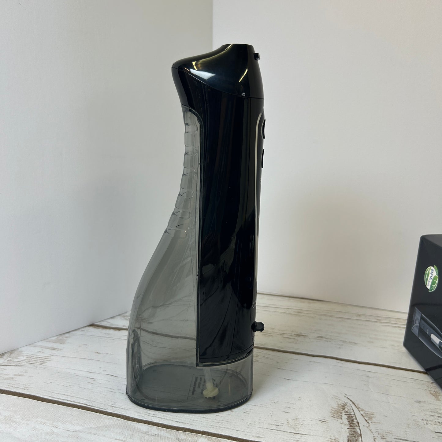 NIOB New COSLUS Cordless Water Dental Flosser, Portable Teeth Pick, 300ML Rechargeable Tooth Irrigator for Teeth Cleaning, Black