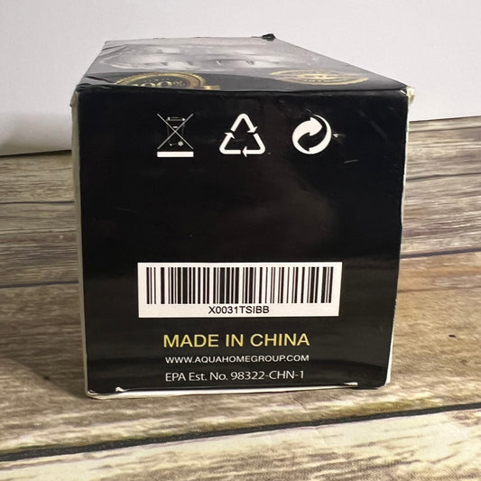 NIOB New Aqua Home Group Universal High Performance Shower Filter Chrome X0031TSIBB