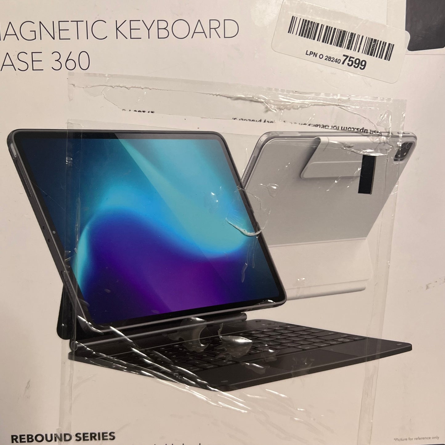 ESR Magnetic Keyboard Case 360 Rebound Series Bluetooth Wireless Keyboard iPad Pro 13 2024