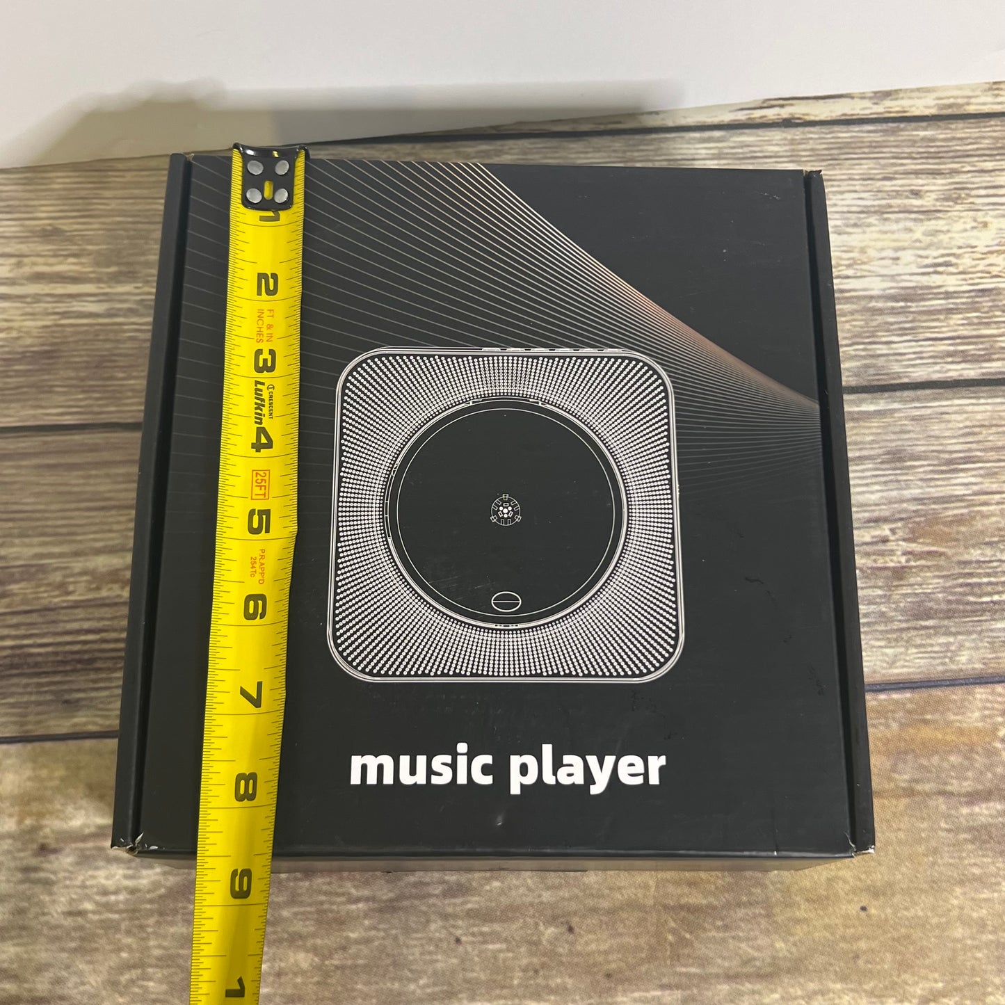Gueray Portable Bluetooth Music Player CD Player FM Radio Model KC-806 ONLY BLACK ONE LEFT!!!