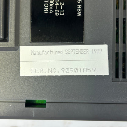 Vintage 1989 IMA 5.5” Hi-Tech Portable Television Black & White TV 55RWB