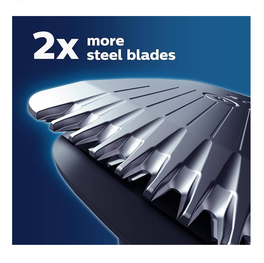 NIB New Philips Norelco Multigroomer All-in-One Trimmer Series 7000, 23 Piece Mens Grooming Kit, Trimmer for Beard, Head, Body, and Face, NO Blade Oil Needed, MG7750/49