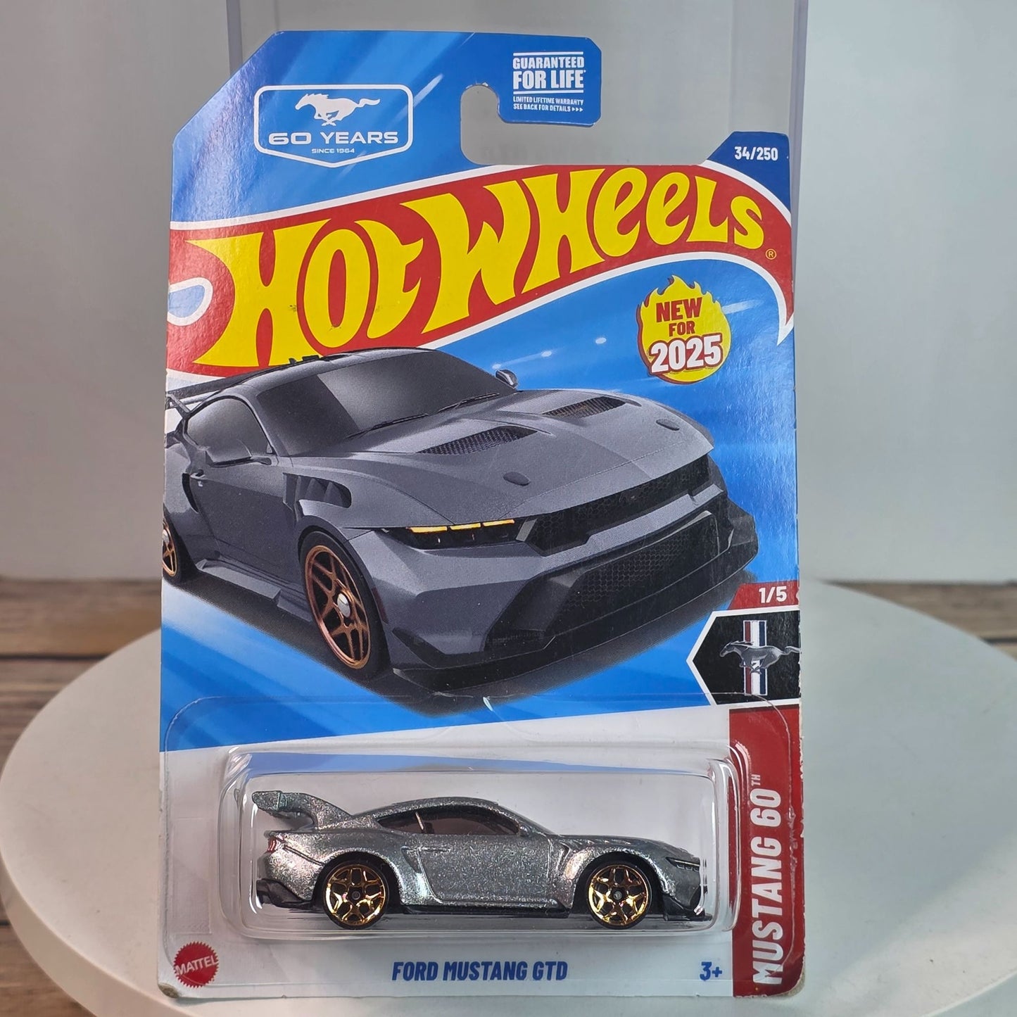 Hot Wheels Ford Mustang GTD 2025 Die-Cast Toy Car Model 34/250 Limited Edition