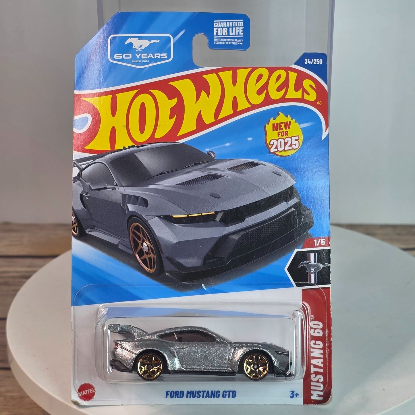 Hot Wheels Ford Mustang GTD 2025 Die-Cast Toy Car Model 34/250 Limited Edition