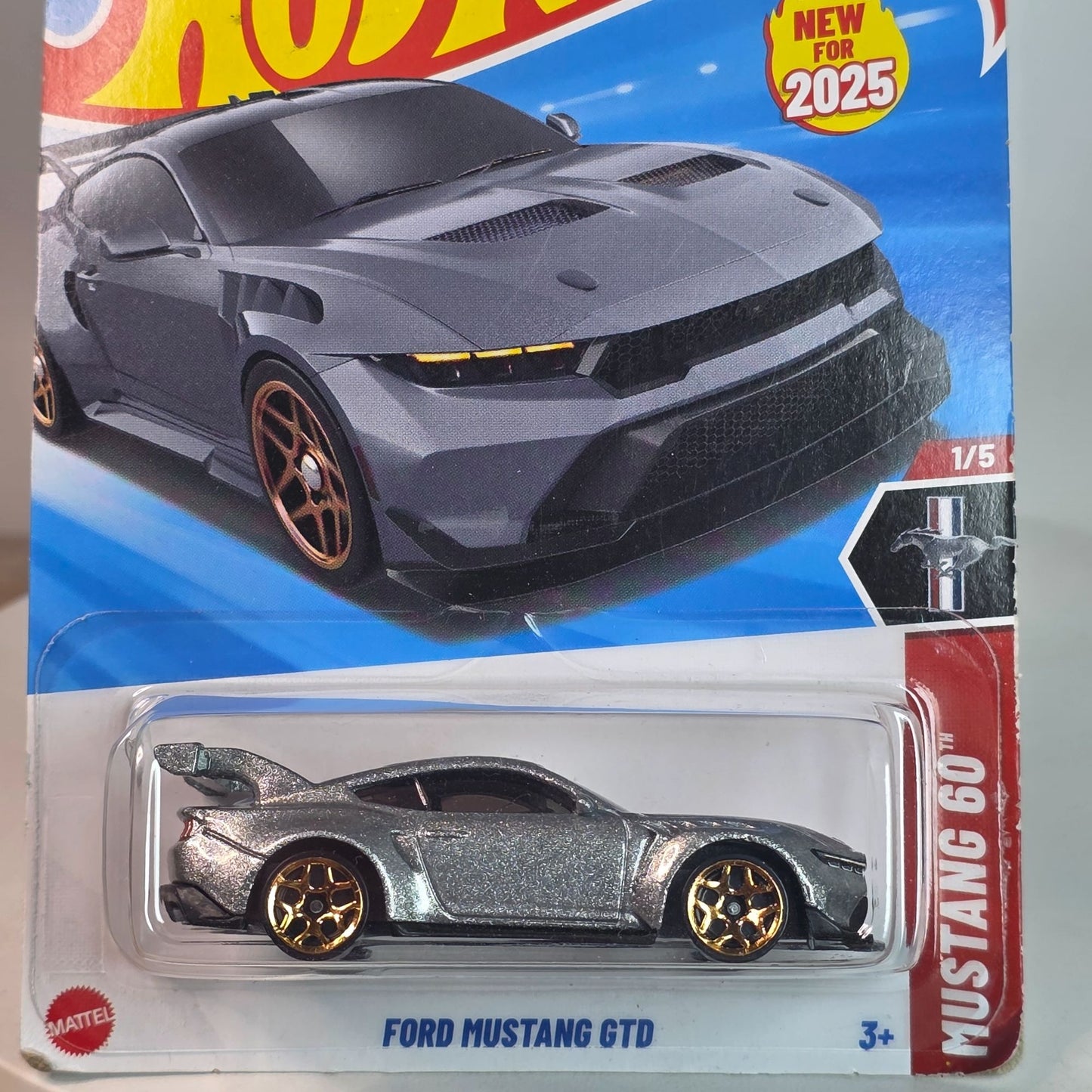 Hot Wheels Ford Mustang GTD 2025 Die-Cast Toy Car Model 34/250 Limited Edition