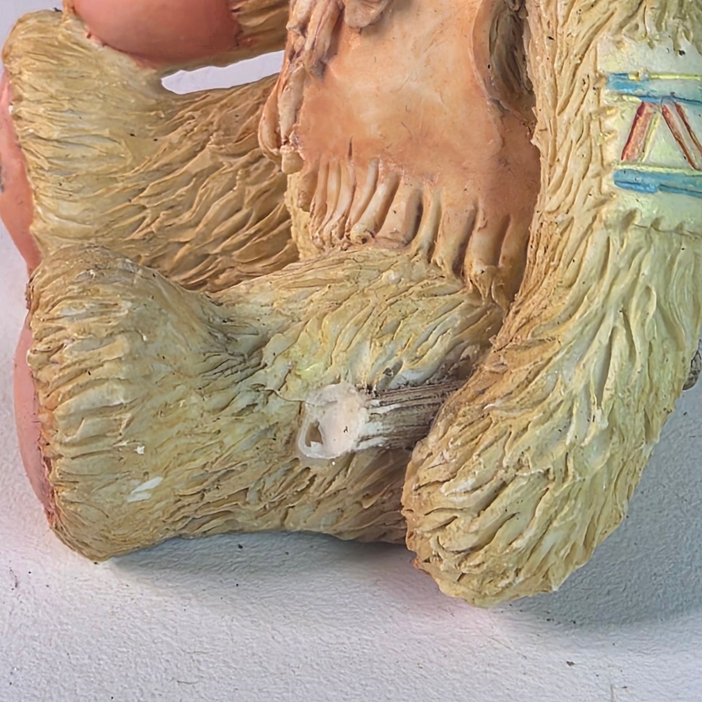 Vintage Bucky & Brenda Hamilton Gifts Figurines 1993 How I Love Being Friends With You 3" Resin Bears