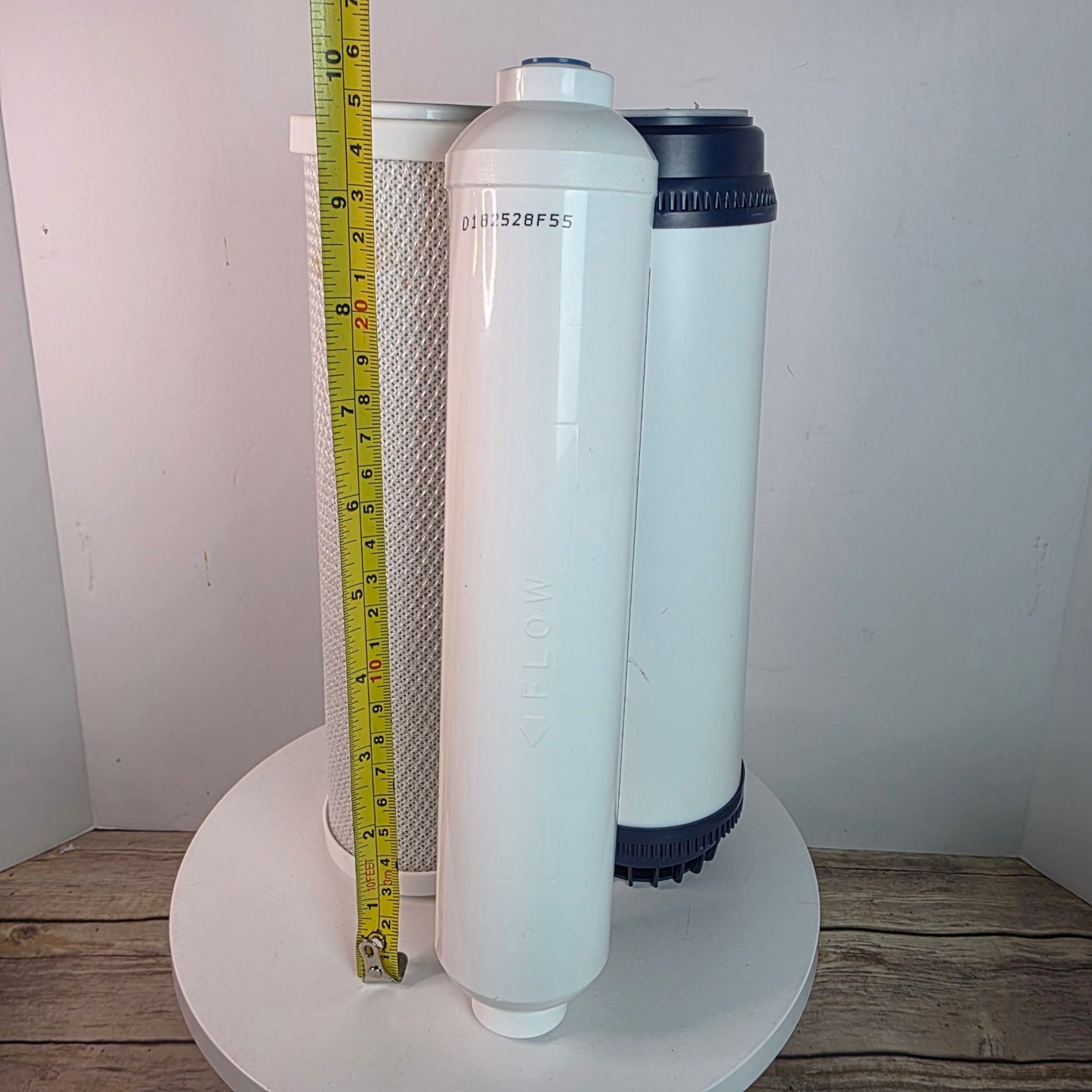 Hydronix ICF-10 Inline Coconut Filter NSF 2000 Gal 2 X 10 1/4 FNPT Chlorine Odor Reduction