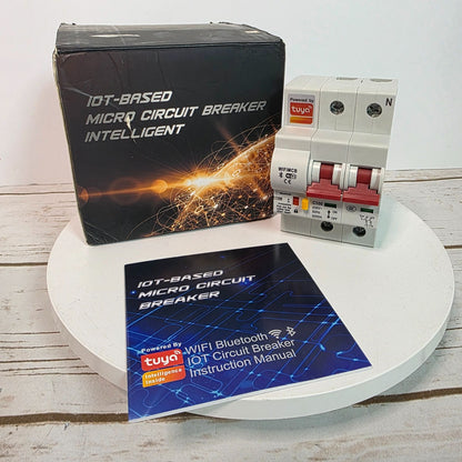 IOT-Based Smart Micro Circuit Breaker With WiFi/Bluetooth Remote Control Powered By Tuya For 230V 50Hz 6000A C100