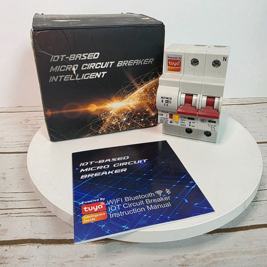 IOT-Based Smart Micro Circuit Breaker With WiFi/Bluetooth Remote Control Powered By Tuya For 230V 50Hz 6000A C100