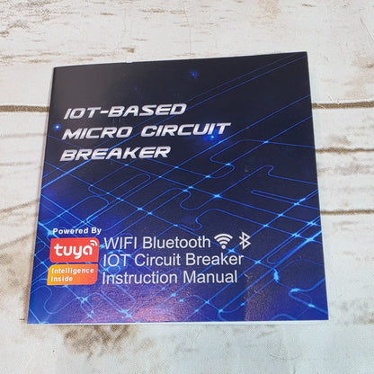 IOT-Based Smart Micro Circuit Breaker With WiFi/Bluetooth Remote Control Powered By Tuya For 230V 50Hz 6000A C100