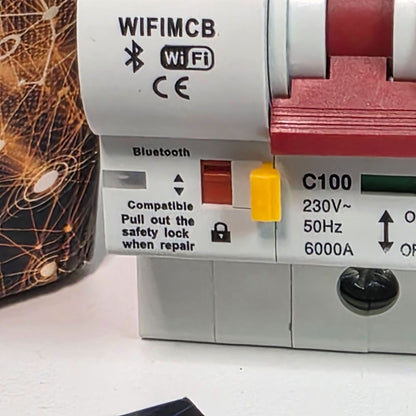 IOT-Based Smart Micro Circuit Breaker With WiFi/Bluetooth Remote Control Powered By Tuya For 230V 50Hz 6000A C100