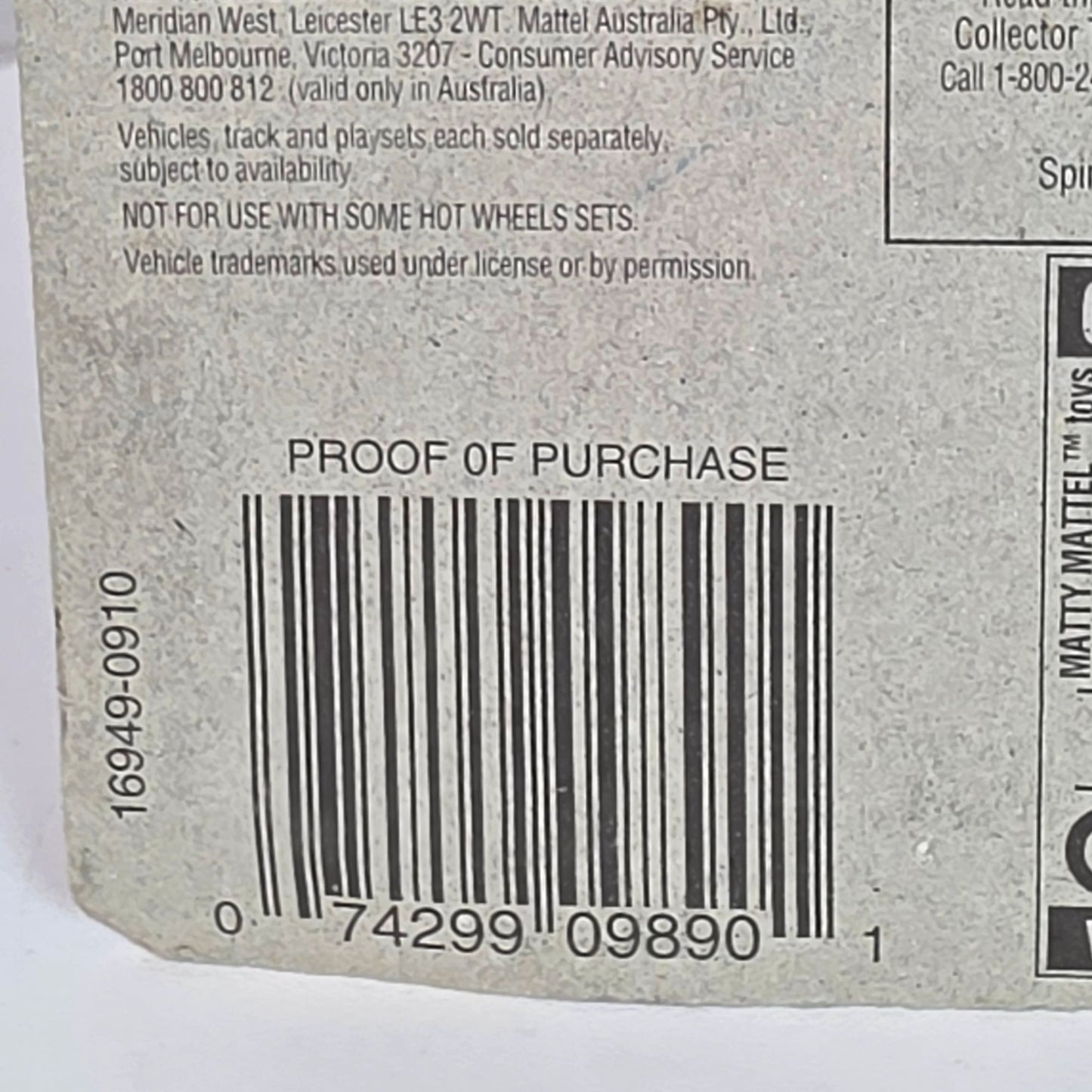 Hot Wheels Mattel Blue Streak Series Speed Blaster Die-Cast Car