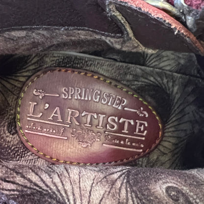 New L'Artiste Women’s Red Calming Bootie Size EU 41 US 9.5