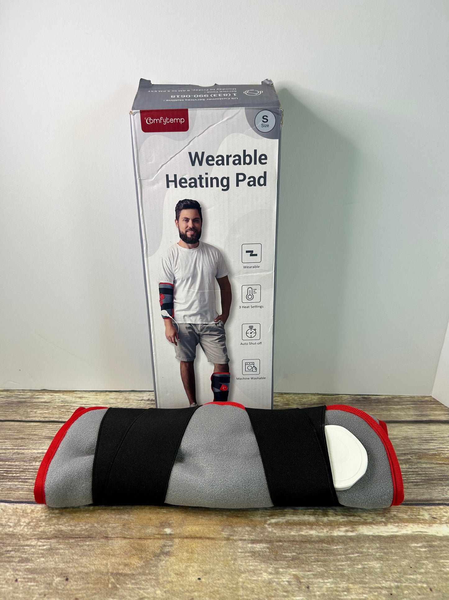 Comfytemp Leg Heating Pad for Pain Relief - Small