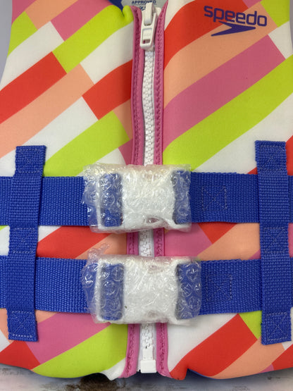 Speedo Youth PFD Life Jacket Vest (TARGET) - Pink Parasol (NEW) Youth 50-90lbs