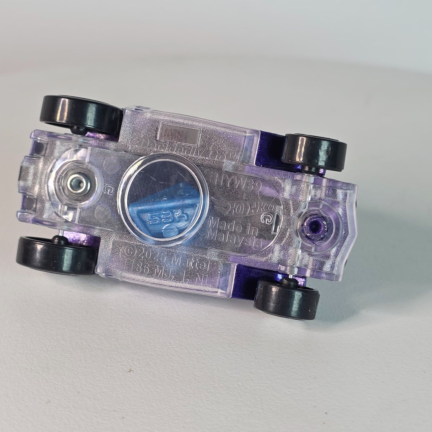 Hot Wheels Decidedly Go Purple & Black Die-Cast Toy Car